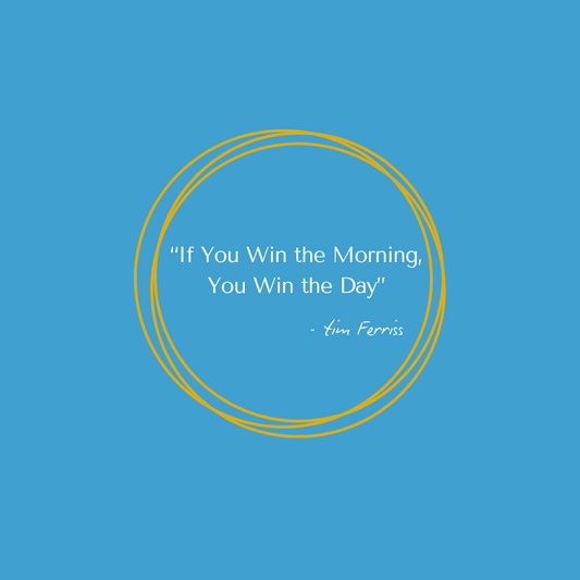 "If You Win the Morning, You Win the Day"