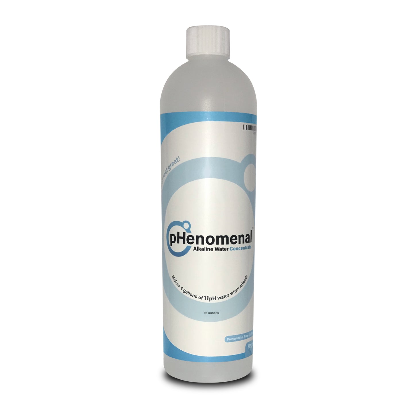 pHenomenal Water Regular Tasteless 16 Oz Concentrate - Makes 4 Gallons