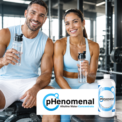 pHenomenal Water Regular Tasteless 32 Oz Concentrate - Makes 8 Gallons