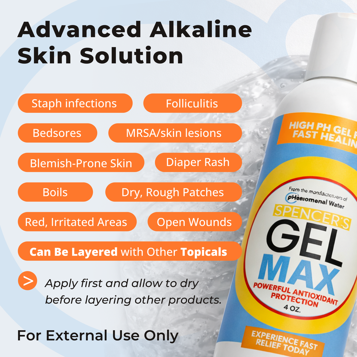 Spencer’s Gel Max Enriched Formula (4oz)