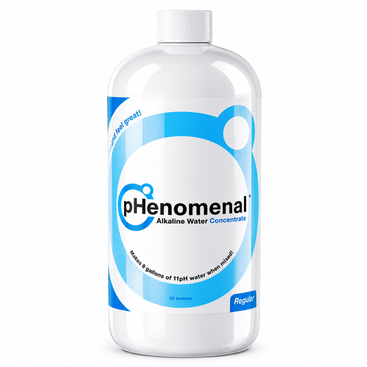 pHenomenal Water Regular Tasteless 32 Oz Concentrate - Makes 8 Gallons