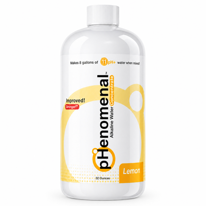 pHenomenal Water Lemon Flavor 32 Oz Concentrate - Makes 8 Gallons