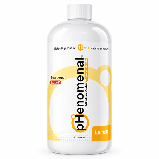 pHenomenal Water Lemon Flavor 32 Oz Concentrate - Makes 8 Gallons