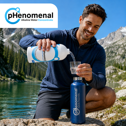 pHenomenal Water Regular Tasteless 32 Oz Concentrate - Makes 8 Gallons