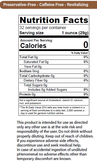 pHenomenal Water Sweet Tea Flavor 32 Oz Concentrate - Makes 8 Gallons
